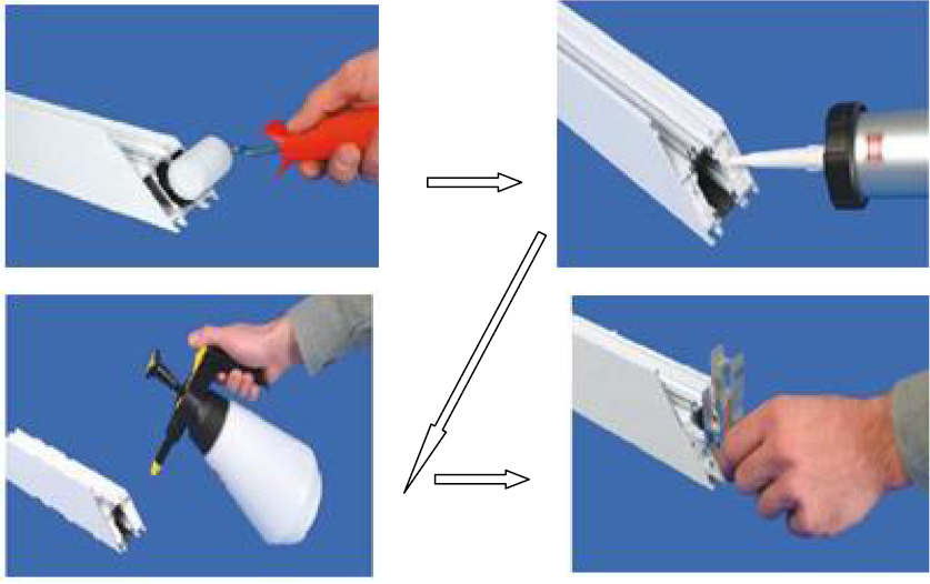 万科铝合金门窗安置工艺流程准则