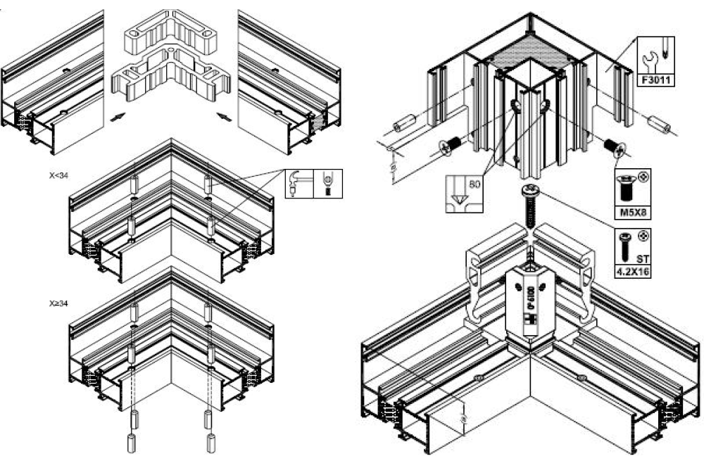 万科铝合金门窗安置工艺流程准则